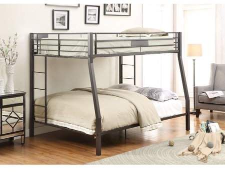 Double Decker Bed Design, Contemporary Bunk Beds, Queen Bunk Bed, Bunk Bed Sets, Cocina Shabby Chic, Bunk Bed Frame, Queen Bunk Beds, Bunk Beds With Stairs, Bunk Bed Designs