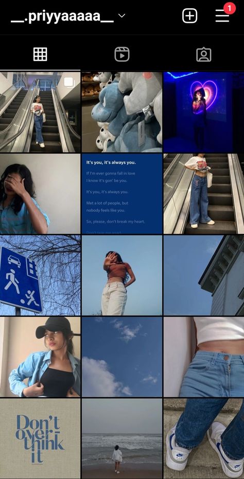 Blue Ig Aesthetic, Navy Blue Instagram Feed, Blue Feeds Aesthetic Instagram, Blue Insta Aesthetic, Blue Feeds Aesthetic, Blue Aesthetic Instagram Feed, Blue Ig Feed, Blue Instagram Feed, Instagram Feed Organizer