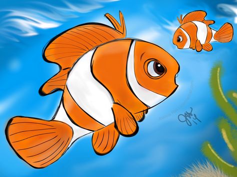 Fish Drawing For Kids, Fish Nursery, Basic Drawing For Kids, Scenery Drawing For Kids, Kids Canvas Painting, Art Kits For Kids, Fish Drawing, Fish Illustration, Art And Craft Videos