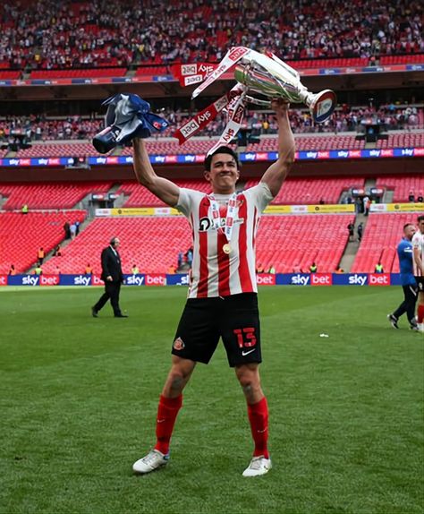 v Wycombe Wanderers, EFL Sky Bet League One Final Wembley Stadium - 21 May 2022 Sunderland Football, Wycombe Wanderers, Sunderland Afc, Fa Cup Final, Wembley Stadium, Fa Cup, Cup Final, Sunderland, Football