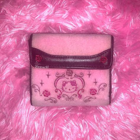 Y2k Wallet, Hello Kitty Wallet, Kawaii Wallet Aesthetic, Sanrio Wallet, Kawaii Pink Wallet, Hello Kitty Vintage Wallet, Sanrio Loungefly Wallet, Sanrio Bag, Hello Kitty Bag