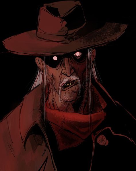 Deathslinger Dbd, Midnight Rider, Momento Mori, Spooky Scary, Dark Fantasy, Art Reference, Cowboy, Fictional Characters, Quick Saves