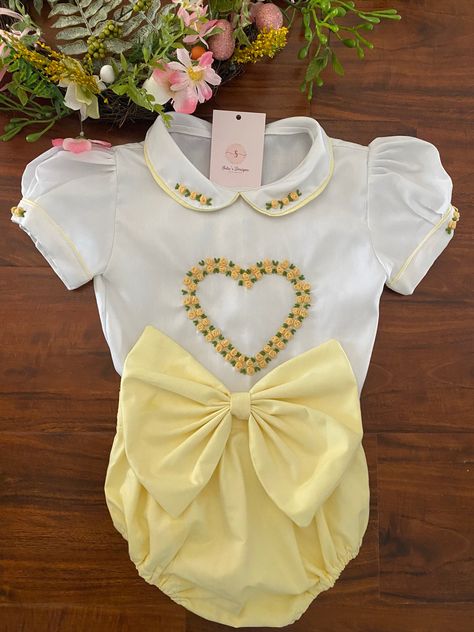 Small Business Clothing, Baby Heirloom, Smocked Romper, Business Clothing, Katy Tx, Color Fabric, Clothing Care, Embroidery Dress, Smock Dress