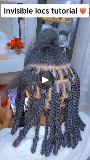 3.8K views · 108 reactions | Invisible locs hairstyles   #locstyles #locs | Ella BeautyStyle | Bryan Todd · Hero (feat. Ashley Argota) Invisible Locs Hairstyles, Ashley Argota, Invisible Locs, Rope Twist, Locs Hairstyles, Loc Styles, Protective Styles, Locs, Knot