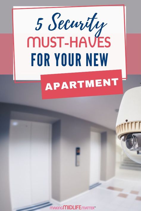 Apartment Security System, Security For Apartments, Apartment Security Ideas, Apartment Safety Tips For Women, Diy Home Security Ideas, Apartment Safety, Front Door Security, Apartment Security, Home Maintenance Tips