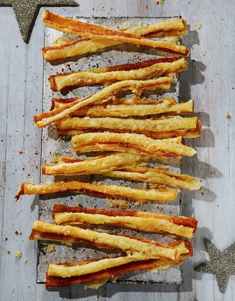 Cheesy Marmite straws from Alvin Caudwell | Food | The Guardian Best Christmas Baking, Christmas Bites, Marmite Recipes, Salt Recipes, Easy To Make Snacks, Baking Treats, Veggie Burgers Recipe, Christmas Baking Recipes, Cheese Straws