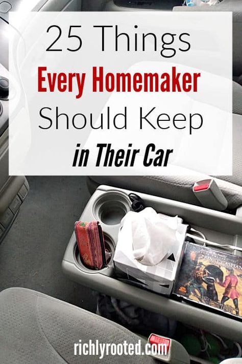 What To Always Have In Your Car, Minivan Accessories, Car Kit Essentials For Women, Minivan Organization, Car Essentials For Women, Cars Essentials, Car Must Haves, Car Organization Hacks, Road Trip Necessities