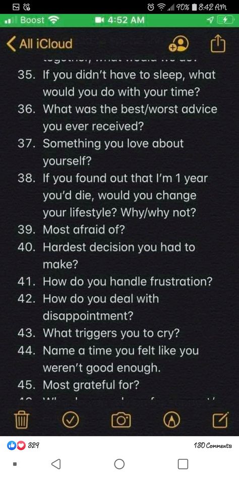 Intimacy 101 Questions, Good Truths To Ask, Text Conversation Starters, Deep Conversation Topics, Conversation Starter Questions, Truth Or Truth Questions, Questions To Get To Know Someone, Truth Or Dare Questions, Question To Ask