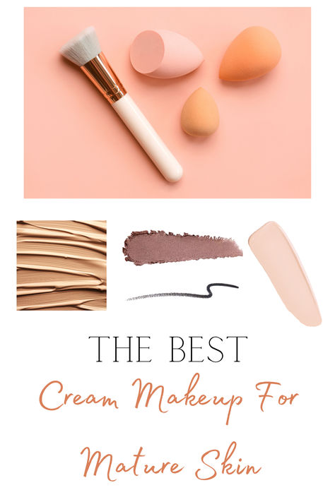 We’ll look at the benefits of cream makeup for mature skin, including its ability to provide hydration, coverage, and long-lasting wear. Plus the best products that you can purchase for a flawless look! #matureskin #makeupformatureskin #creameyeshadow #CreamBlush Best Cream Makeup, Makeup For Older Women, Age Gracefully, High End Products, Cream Makeup, Women Encouragement, Cream Eyeshadow, Cream Blush, Products Makeup