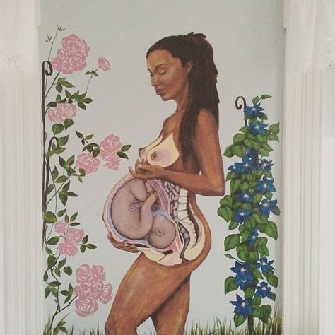 12 Likes, 0 Comments - Birthwise Midwifery School (@birthwiseschool) on Instagram: “"Admiring the beautiful art at school before I take my first skills assessment test today." Photo:…” Doula Art, Midwifery Student, Power Woman, Birth Art, Prenatal Massage, Pregnancy Art, Neonatal Nurse, Birth Labor, Baby Massage