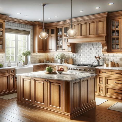 16 Ideal Countertop Choices for Maple Kitchen Cabinets Bianco Romano Granite, Absolute Black Granite Countertops, Kitchen Cabinets Light Wood, Maple Cabinet, Hickory Kitchen Cabinets, Hickory Kitchen, Countertop Choices, Kitchen Revamp, White Oak Kitchen