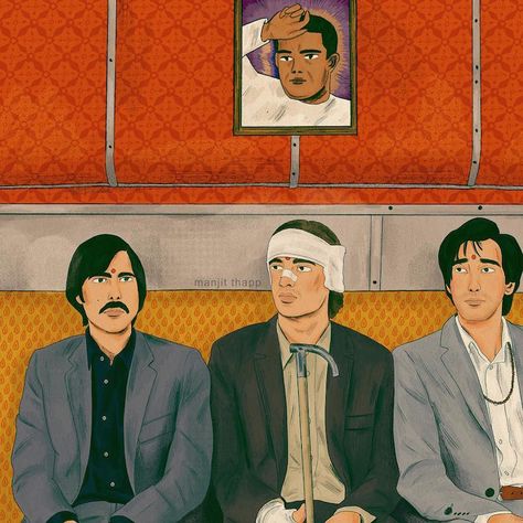 Quirky Portraits, Manjit Thapp, Darjeeling Limited, Camberwell College Of Arts, Female Heroines, Royal Tenenbaums, Wes Anderson Movies, The Royal Tenenbaums, Moonrise Kingdom