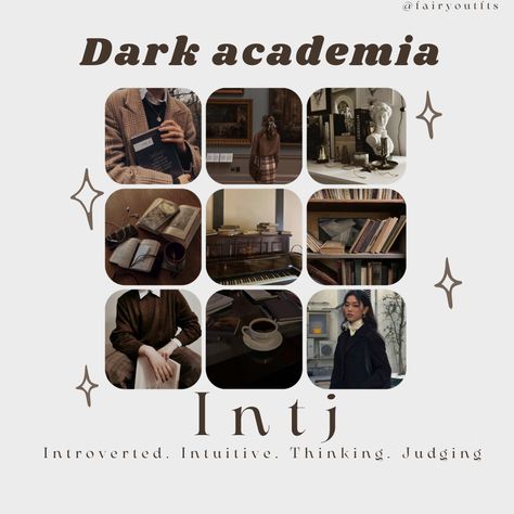 Dark Academia Intj, Intj Aesthetic Style, Intj Aesthetic Core, Intj Vibes Aesthetic, Intj Aesthetic Outfit, Intj Aesthetic Pictures, Intj Women Aesthetic, Intj Girl, Intj Type