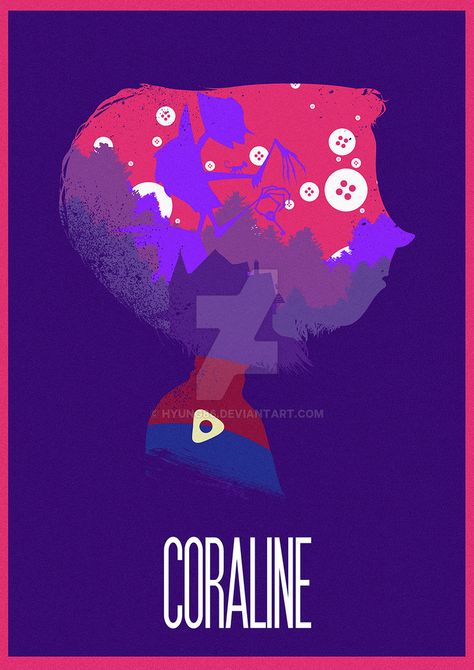 Coraline Poster, Make Poster, Alternative Posters, Disney University, Laika Studios, Tv Poster, Pencil Test, Legendary Pictures, Romance Film