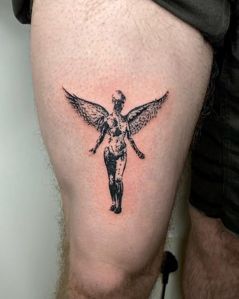 Nirvana Quote Tattoo, Belfast Tattoo, Nirvana Tattoo, Brighton Tattoo, Mystical Tattoos, Nyc Tattoo, Funky Tattoos, London Tattoo, Calf Tattoo