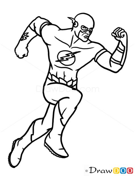 How to Draw Flash, Superheroes - How to Draw, Drawing Ideas, Draw Something, Drawing Tutorials portal Flash Coloring Pages, Palette Playground, Flash Running, Flash Drawing, Marvel Art Drawings, Avengers Coloring Pages, Avengers Coloring, Drawing Superheroes, Superhero Coloring