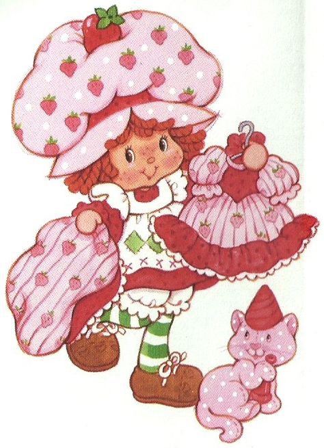 Berry Shortcake, Strawberry Shortcake Cartoon, Strawberry Shortcake Characters, Postal Vintage, Strawberry Shortcake Doll, Vintage Strawberry Shortcake, 80s Cartoons, Rainbow Brite, Spiderman Comic