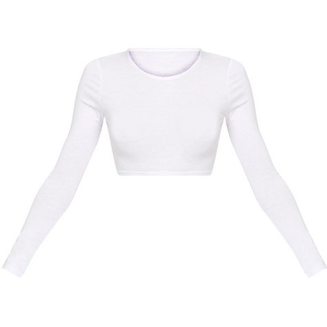 Ali White Jersey Longsleeve Crop Top ($40) ❤ liked on Polyvore featuring tops, white tops, cropped tops, long sleeve jersey, jersey crop top and white long sleeve top Cropped White Shirt, Jersey Crop Top, White Long Sleeve Crop Top, Crop Top Long, White Long Sleeve Top, White Long Sleeve Shirt, Top 40, White Jersey, Long Sleeve Jersey