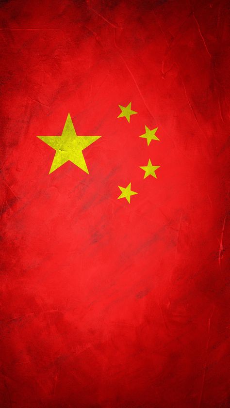 China Flag Art, Chinese Flag Aesthetic, China Flag Wallpaper, China Flag Aesthetic, Asia Flags, Flag Of China, Asian Flags, China Wallpaper, Revolution Poster