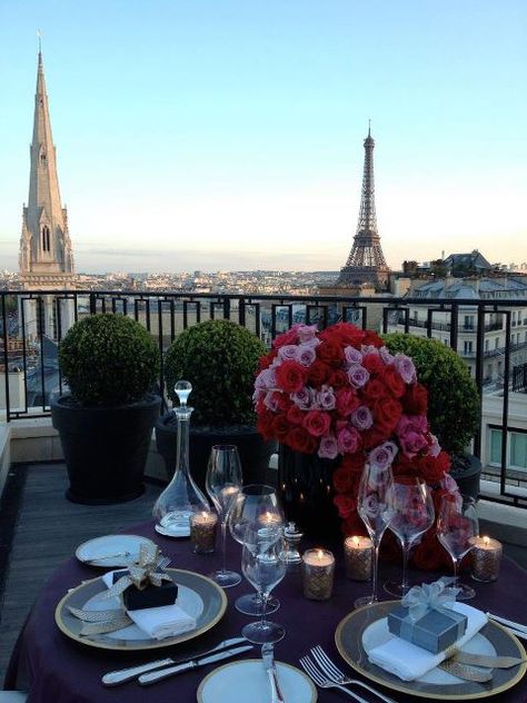 Paris ~ The Balcony, The Eiffel Tower, The Table, Eiffel Tower, Balcony, Tower, Paris