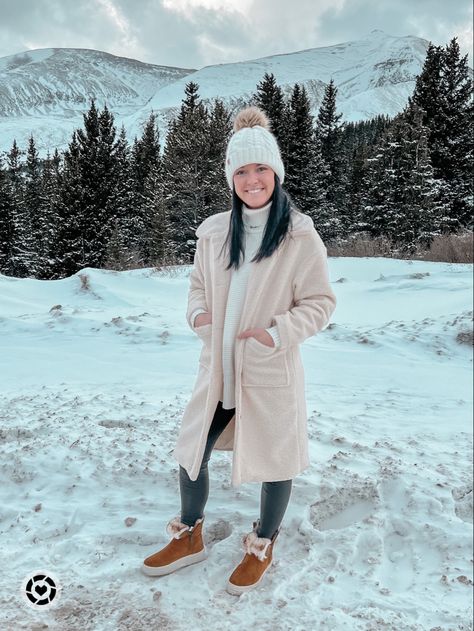 Colorado outfit 🗻 Amazon outfit / Amazon find / winter outfit / teddy coat / Amazon coat / boots / winter boots / snow boots / breckenridge / faux leather leggings Follow my shop @HunterElizabeth on the @shop.LTK app to shop this post and get my exclusive app-only content! #liketkit #LTKfit #LTKstyletip #LTKFind @shop.ltk https://liketk.it/40TnB Amazon Coat, Winter Boots Snow, Colorado Outfits, Boots Winter, Teddy Coat, Womens Turtleneck, Winter Snow Boots, Faux Leather Leggings, Leather Leggings