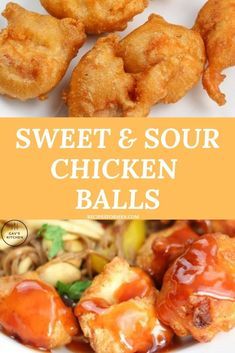 Homemade Chicken Balls Chinese, Chinese Chicken Balls With Sweet And Sour Sauce, Chicken Sweet Sour Recipe, Sweet And Sour Pork Balls, Simple Sweet And Sour Chicken, Chicken With Sweet And Sour Sauce, How To Make Chicken Balls, Sweet And Sour Crispy Chicken, Sweet And Sour Chicken Balls Chinese