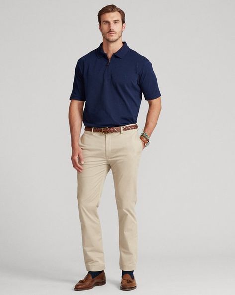 Men's Polo Shirts | Striped & Floral Polo Shirts | Ralph Lauren® UK Ralph Lauren Men Outfit, Mens Polo Shirt Outfit Casual, Mens Polo Shirt Outfit Classy, Smart Casual Work Attire, Mens Polo Shirt Outfit, Polo Shirt Outfit, Polo Outfit Men, Polo Shirt Outfit Men, Mens Designer Polo Shirts