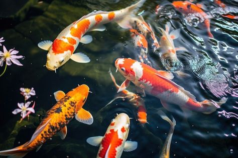 Koi fishs underwater animal carp. | Premium Photo - rawpixel Fish Animal, Asian Landscape, Underwater Animals, Fishing Pictures, Animal Wildlife, Lake Landscape, Beautiful Wallpaper, Color Pencil Drawing, Wildlife Animals