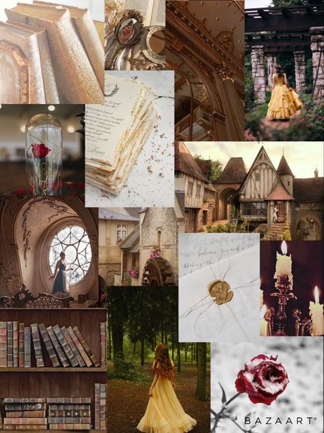 Bell Aesthetic Princess, Belle Astethic, Belle Beauty And The Beast Aesthetic, Belle Aesthetic Wallpaper, Princess Belle Aesthetic, Beatrice Core, Fairytale Lifestyle, Abbey Core, Belle Wallpaper