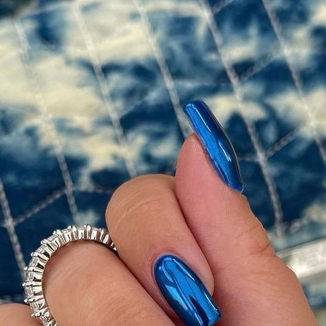 Nicole Marien on Instagram: "autumn blues 🎻🫐🍂  anthem, cobalt chrome @the_gelbottle_inc   #Thegelbottle #thegelbottleinc #nailitdaily #nailitmag #prettylittlething #missguided #grazia #glamour" Instagram Autumn, Cobalt, Jelly, Nail Art, Nails, On Instagram, Instagram, Art, Nail Arts