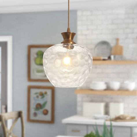 Drage 1 - Light Single Geometric Pendant White Kitchen Gold Accents, Pendant Light Fixtures Kitchen, Decorating Above Kitchen Cabinets, Dining Room Ceiling Lights, Modern Farmhouse Lighting, Gold Pendant Lighting, Bathroom Pendant, Dome Pendant Lighting, Island Pendant Lights