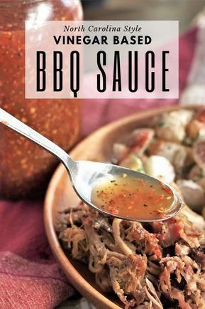 Vinegar Bbq Sauce Recipe, Carolina Vinegar Bbq Sauce, Vinegar Based Bbq Sauce, Vinegar Bbq Sauce, Hey Grill Hey, Carolina Bbq Sauce, Homemade Bbq Sauce Recipe, Pork Sauce, Bbq Pork Ribs