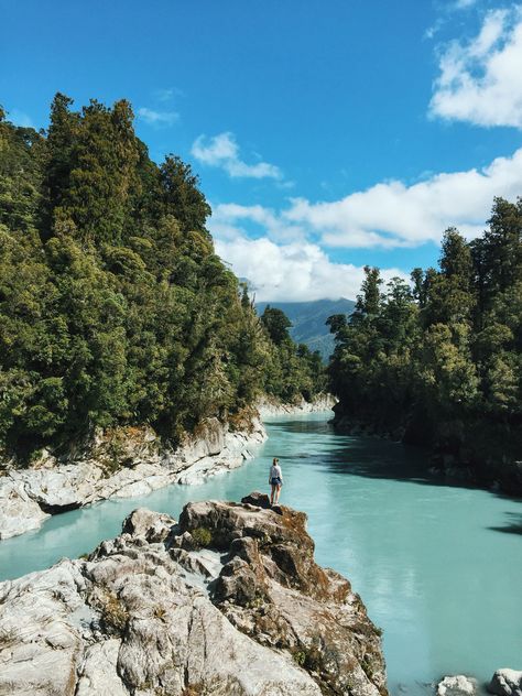 Hokitika Gorge New Zealand, Hokitika New Zealand, Gap Year, Australia Travel, New Zealand, Beautiful Places, Gap, Australia, Water