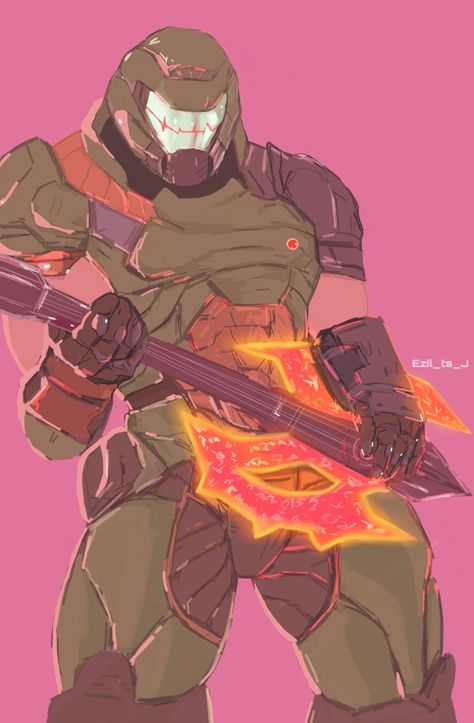 Doom Slayer Art, Doom Slayer Wallpaper, Doom Videogame, Doom Guy, Doom 2016, Doom 3, Doom Slayer, Doom Game, Doom Eternal