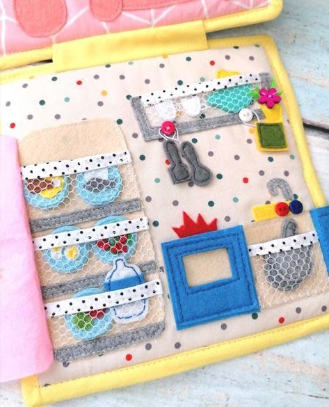 You have a good eye - nlhaschert@gmail.com - Gmail Diy Felt Doll House, Felt Dollhouse Book, Montessori Doll, Felt Kitchen, Felt Dollhouse, Felt Crafts Kids, Sewing Crafts Ideas, Fabric Dollhouse, Felt Busy Book