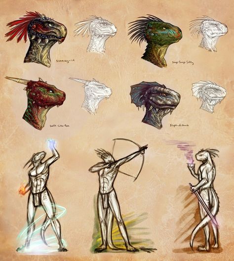 Argonians Skyrim Argonian, Elder Scrolls Games, Skyrim Art, Lilies Drawing, Elder Scrolls Art, Elder Scrolls Skyrim, Fiction Idea, Fantasy Races, Creature Drawings