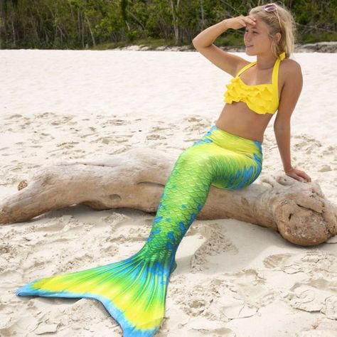 Lagoon Mermaid, Mermaid Tail Fin, Mermaid Shoot, Black Lace Leggings, Fin Fun Mermaid Tails, Swimmable Mermaid Tail, Mermaid Ideas, Colorful Mermaid, Mermaid Swim Tail