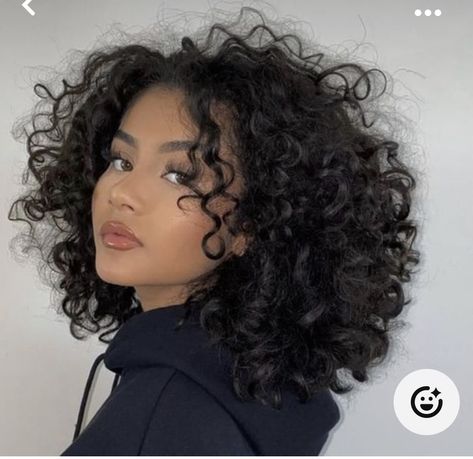 Curly Cut Shoulder Length, Short Curly Hair Volume, Round Face Haircuts Curly Hair, Curly Layered Hair Short, Short To Medium Curly Haircuts, Short Curly 4c Hair, Natural Coily Hairstyles, Short Curly Haircuts With Layers, Curly Hair Alternative