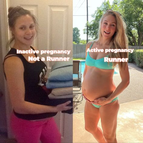 Fit Pregnant mom in green blue bikini showing fit pregnancy vs unfit pregnancy Fit Pregnancy Pictures, Pregnancy Aesthetic, Fitness Story, College Athlete, 32 Weeks Pregnant, Rough Time, Pregnancy Bump, Pregnancy Pictures, Fit Pregnancy