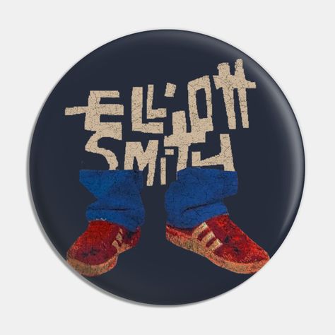 Vintage Elliot Smith -- Choose from our vast selection of pins to match with your desired size to make the perfect custom pin. Pick your favorite: Movies, TV Shows, Art, and so much more! Available in small and large. Perfect to wear or to decorate your bag or backpack with. Activist Pins, Button Pin Design Ideas, Jacket With Pins, Elliot Smith, Sticker Board, Pins And Patches, Pins Ideas, Native Culture, Decorated Bags