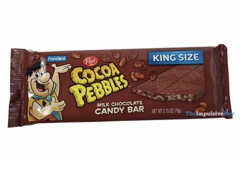 Cocoa Pebbles, Pebbles Cereal, Cereal Mix, Milk Chocolate Bar, Cereal Bar, Cereal Milk, Pop Culture Gifts, Milk Chocolate Candy, Chocolate Liquor