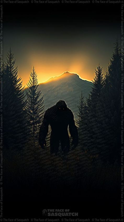 Bigfoot Wallpaper, Bigfoot Art, Bigfoot Sasquatch, Nature Scenes, Phone Backgrounds, Mythical Creatures, Lock Screen Wallpaper, Wallpaper Iphone, The Face