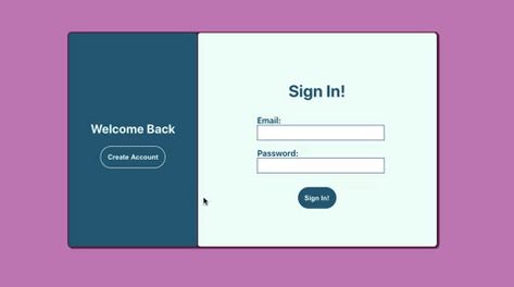 Build This Cool Sign-In Form with React and CSS Sign Up Page, React App, New Class, Abstract Images, Computer Science, New Friends, Sign In, Welcome Sign, Colorful Backgrounds