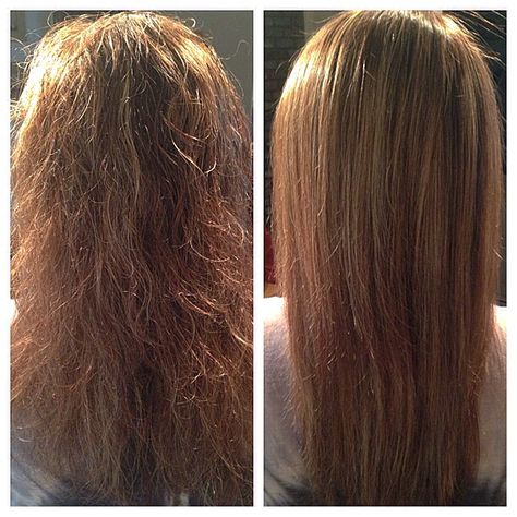 Hair Keratin Before And After, Keratin Before And After, Keratin Blowout, Oil Therapy, Hair Ext, Brazilian Blowout, Sulfate Free Shampoo, Sleek Hairstyles, Frizz Free