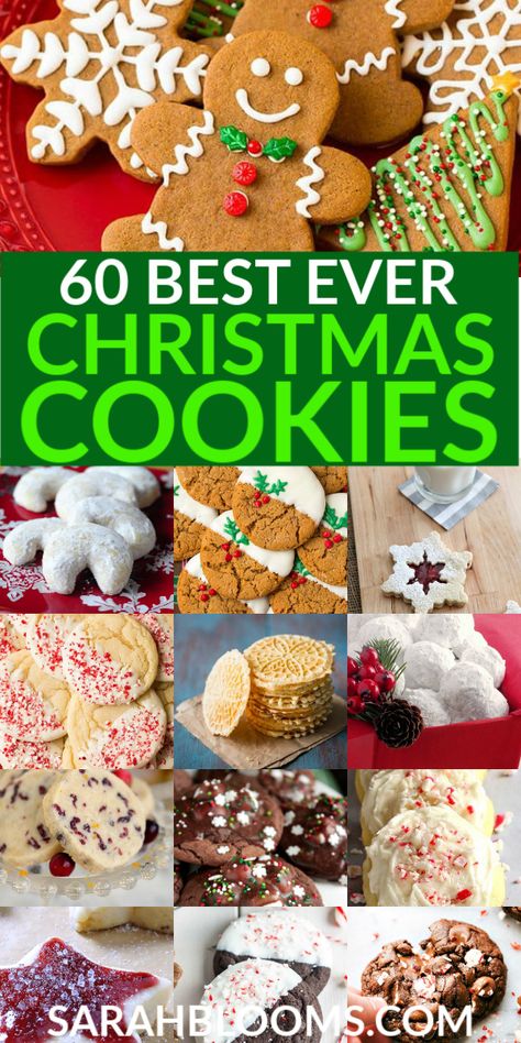 Hallmark Christmas Cookies, Christmas Cookies Classic, Christmas Cookie Recipes Holiday, Best Christmas Cookie Recipe, Delicious Christmas Cookies, Easy Christmas Cookie Recipes, Christmas Baking Recipes, Christmas Cookie Exchange, Christmas Candy Recipes