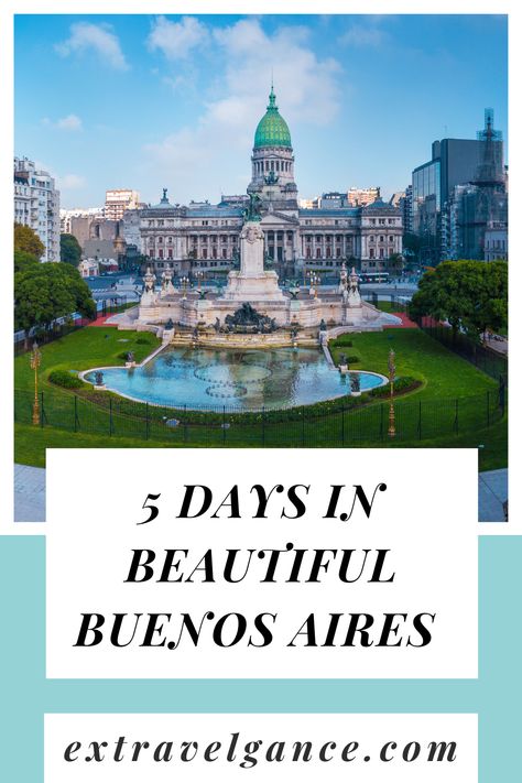 From the historical architecture, to the markets and tango bars, Buenos Aires has a lot to offer. Enjoy this 5-day itinerary. Tourist Sites, Rain Water Collection, Spanish House, South America Travel, Historical Architecture, South American, America Travel, World Heritage Sites, Tango