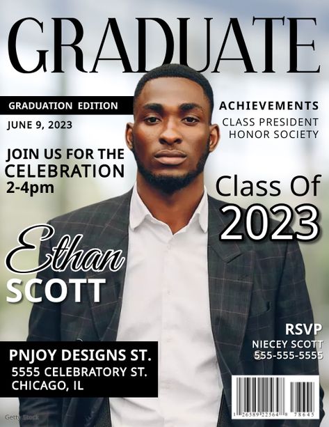 Men College Graduation Pictures, Graduation Invitation Ideas, Grad Fits, Senior Table, Graduation Invitation Design, Senior Announcements, Senior Ads, 2025 Graduation, Graduation Tshirts