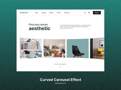 Carousel Web Design, Creative Carousel Design, Carousel Animation, Carousel Design Ideas, Carousel Design, Ecommerce Web Design, Ui Design Website, Ecommerce Web, Multiple Images