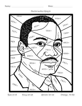 3rd Grade Martin Luther King Activities, Mlk Math Activities, Martin Luther King Art Projects, Martin Luther King Art, Martin Luther King Worksheets, Martin Luther King Activities, Martin Luther King Jr Activities, Bubble Sheet, January Kindergarten