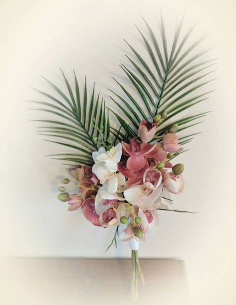 Bouquet Orchid, Tropical Flowers Bouquet, Tropical Bridal Bouquet, Tropical Wedding Bouquets, Tropical Bouquet, Tropical Wedding Flowers, Orchid Bouquet, Beach Wedding Flowers, Orchid Wedding